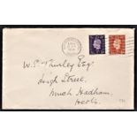 Great Britain (FDC's) 1938 (31 January) 2d & 3d on one First Day Cover, cat £50