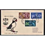 Great Britain FDC's-Guernsey/Isle of Jethou 1961 CEPT set on Europa 1961-Isle of Jethou First Day
