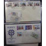 Jersey 1985-1952-An album of First Day Covers, unaddressed (52)