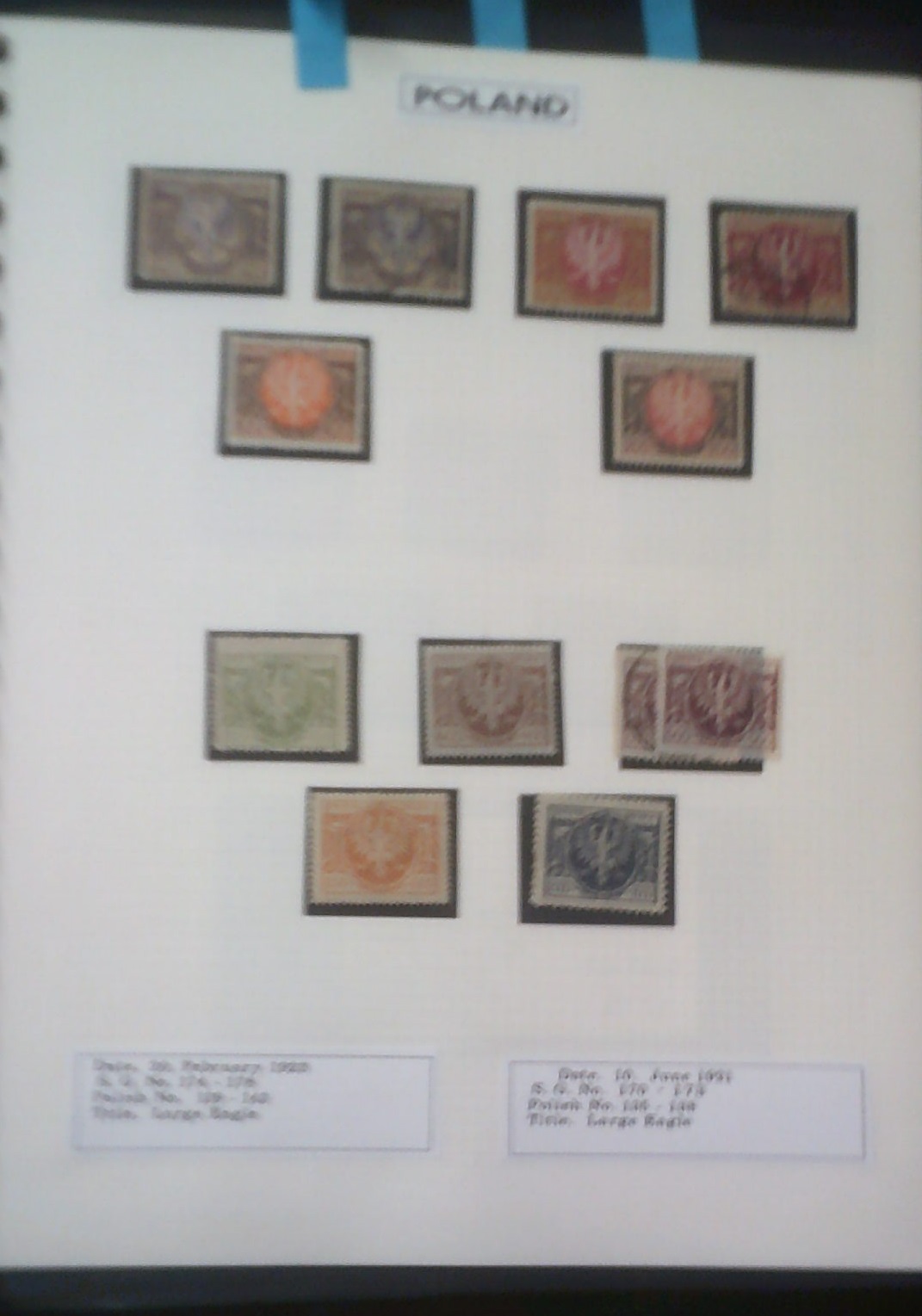 Poland 1919-1928-Collection with mint and used - range of postage dues and officials 1921&1922 - Image 3 of 3