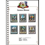 Guinea-Bissau 1981 Royal Wedding Set of 6 imperf SG RW3 MNH