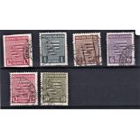 Germany 1945-1946-Allied Occupation - Saxony SG RC7 used 12pf -SG RC8-RC9 RC11 RC14,RC18 used