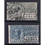 Italy 1926-Air SG198 used 60c SG200 used 1L cat value £130+