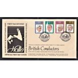 Great Britain 1980 (10 September) British Conductors set on Halle Official Cover and Halle