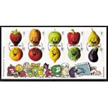 Great Britain (FDC's) 2003(March 25) Fun Fruit and Veg Appledore, Ashford, Phil stamp covers L/S