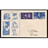 Great Britain (FDC's) 1946 (June 11)-Victory set, illustrated FDC,A/T, Edinburgh First Day Cover