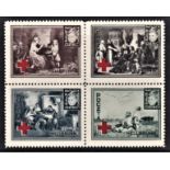 Pitcairn Islands 1967 Definitive set 13 stamps to 45c on page mint and 1964 Definitive set 12 stamps
