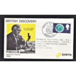 Great Britain 1969(19 Sept) - penicillin Discovery on a Dista FDC, Paddington, BFDCI