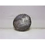 Charles I hammered silver Sixpence, poor, large VI, no inner circles.