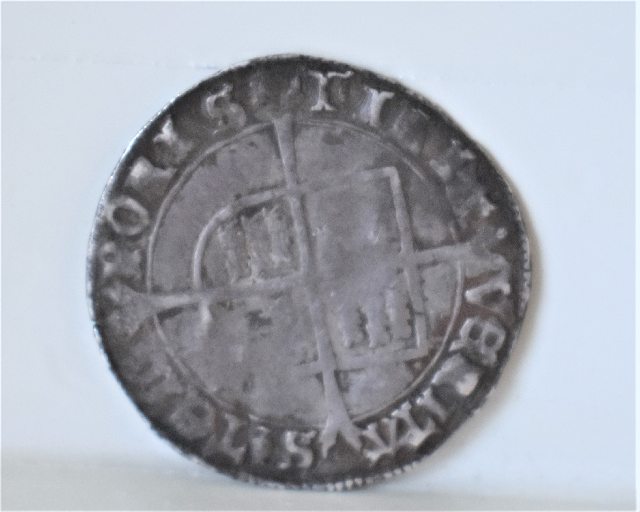 Mary Groat 1553-4 Near Fine however a little crinkle. - Image 2 of 2