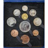 1951 Festival of Britain Royal Mint Proof Set, Royal Mint blue box