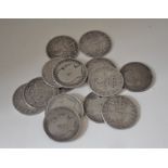 Edward VII 1902-1910 Threepence, Fine to Very Fine (15)