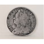 George II 1745 'Lima' Sixpence, fine