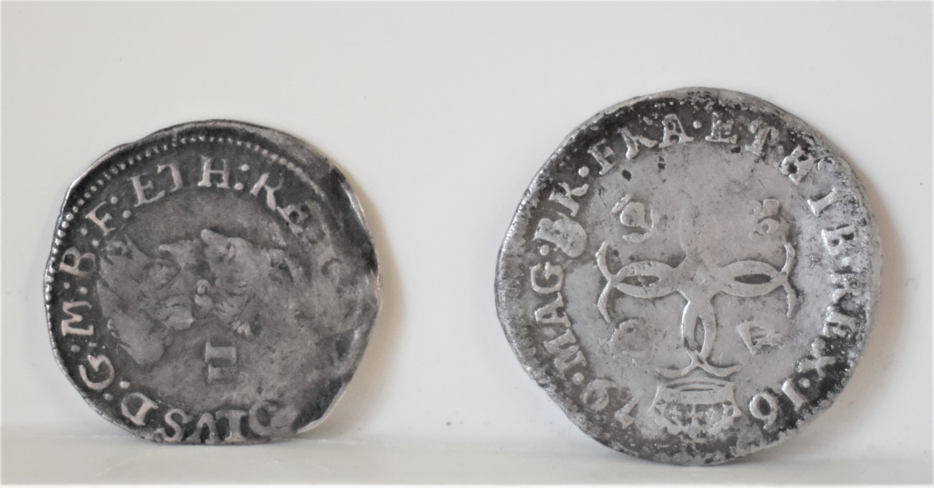 Charles I Half Groat, Tower mint under Charl4es I m.m. Bell (1634-35), Spink 2831. Good Fine, but - Image 2 of 2