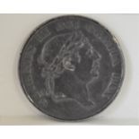 1814 Three Shillings Token, GVF dark toning. Spink 3770