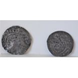 Henry III Short Cross Pennies, Moneyers: Nichole & Tomas, about fair, the first scratched and V cuts