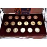 1981 Commemorative Silver Proof Set - 16 Royal Marriage Proof Crown Silver issue Royal Mint, boxed