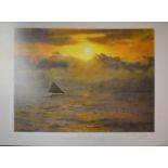 Morley, Michael 'Seascape - Fiji' Limited Edition signed print 1/50, from the original Pastel