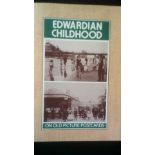 Edwardian Childhood on old picture postcards , paperback, in excellent condition. Fully illustrated,