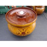 Barefoot Somerset Pottery - Decorative Bowl and Lid