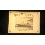 R.M.S. Titanic - A Portrait in Old Picture Postcards, in paperback, by Mark Bown and Roger Simmons