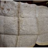 A 1685 James I Indenture on Vellum, in excellent condition.