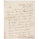 1823 Letter Signed by Lord Aston, re-publication