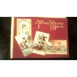 A Picture Postcard Album 'a mirror of time' - hard back fully illustrated a beautiful book - by