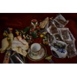Mixed Lot - of Inckiden Display Lady Bugs made of wood, star war figures, cup and saucer etc
