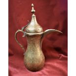 Turkish tea pot. Late 19th century, Arabic design