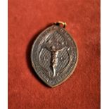Christian Bronze Medallion Order established 1862, The Blessed Sacrament Lamb Of God that taketh