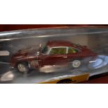 Cars - Chrono Aston Martin DB5 1963 'Peony Red' scale 1/18, Diecast in original box