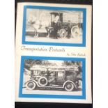 Transportation Postcards in paperback by John Kaduck, fully illustrated