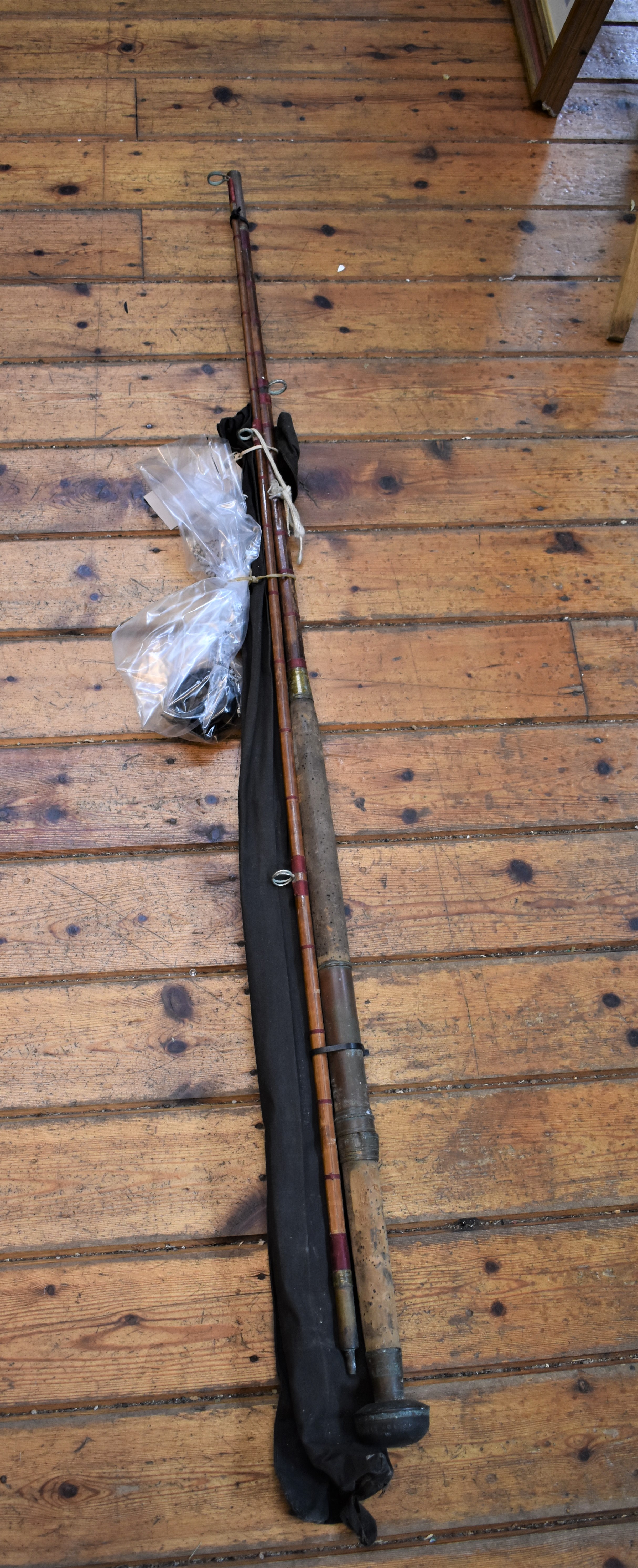 Selection of cane rods. Vintage and rare. For sea/course fishing