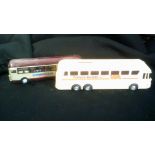 Bus - (1) Diecast Model commercials, (1) plastic Wallace Arnold (is a money box) (2)