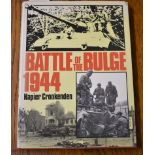 Military Book-Battle of the Bulge 1944, by Napier Crookenden, hardback, fully illustrated, pub; Book