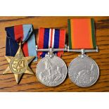 African WWII Medal Replacement Trio including: African Service Medal, 1939-45 Medal and 1939-45