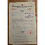 WWII British Red Cross POW Message, Guernsey 1941 (19 Dec), Messages from Twickenham Bureau to