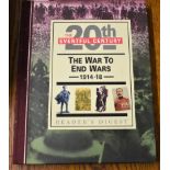 The 20th Eventful Century-The War to End Wars 1914-18, Pub; Reader's Digest, illustrated hard back