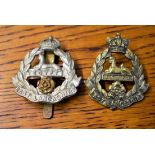 East Lancashire Regiment Victorian Other Ranks Forage Cap Badge (Gilding-metal), two lugs. K&K: 63