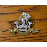 The Duke of Wellington's Own (West Riding) Regiment Other Ranks Cap Badge (Bi-metal)
