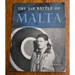 WWII Booklet 'The Air Battle of Malta' - The Official Account of the R.A. F., in Malta, June 1940 to