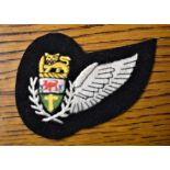 Rhodesian Air Force Aircrew Half Brevet Wing, worn 1950's to 1980's. Scarce