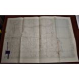Scotland 'Thirso Reay' War Office Edition, ordnance survey map sheet 11, published in 1950 folded