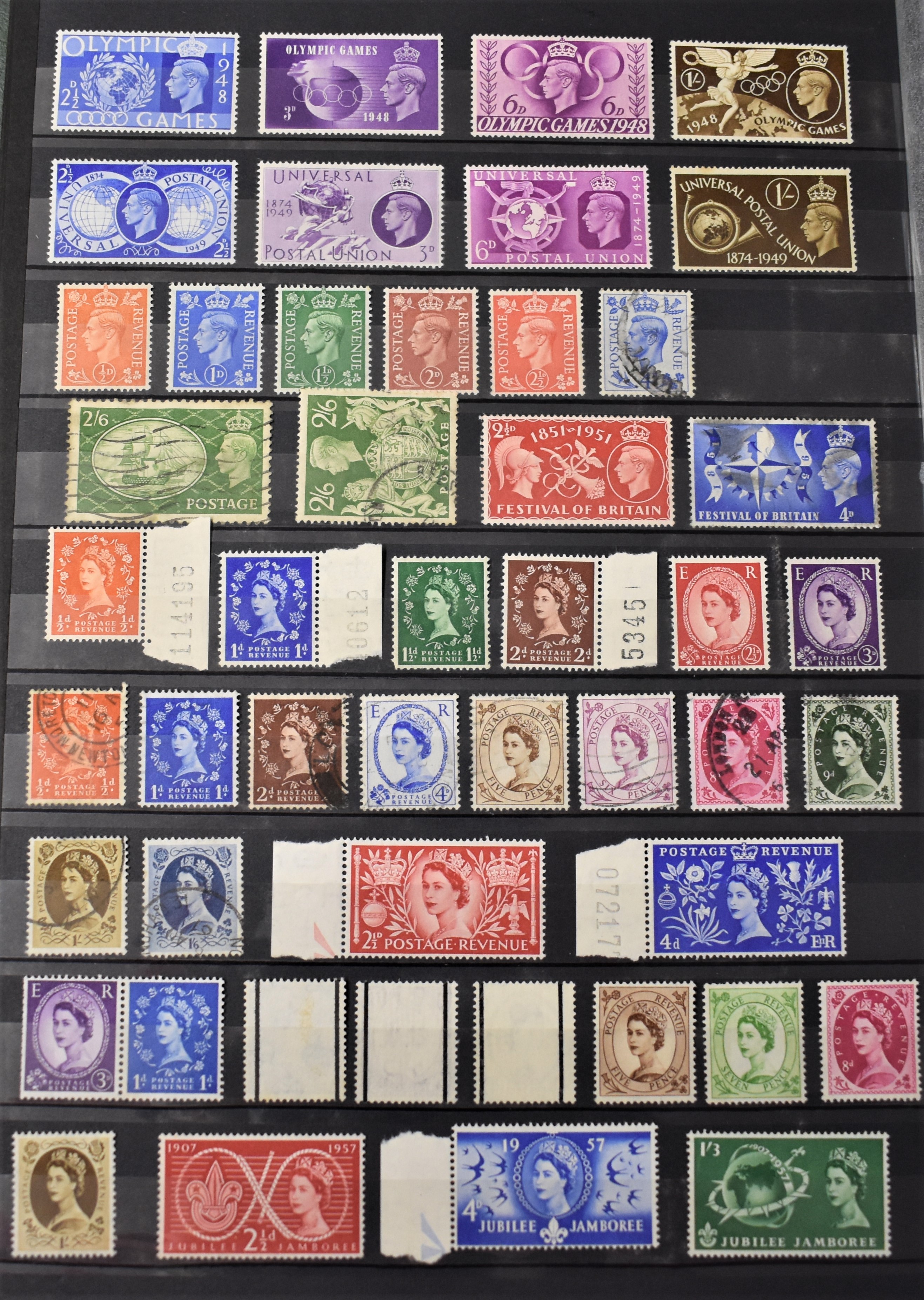 Great Britain 1841 Collection with u/m used, several cds range of Queen Victoria and King Edward - Image 3 of 3