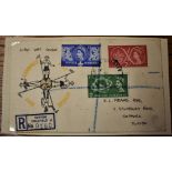 Great Britain 1957 Scout Jubilee Jamboree Illustrated First Day Cover with Sutton Coldfield