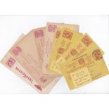 Thailand - A series of Postal Stationery cards mainly mint, including a used cards to Liverpool with