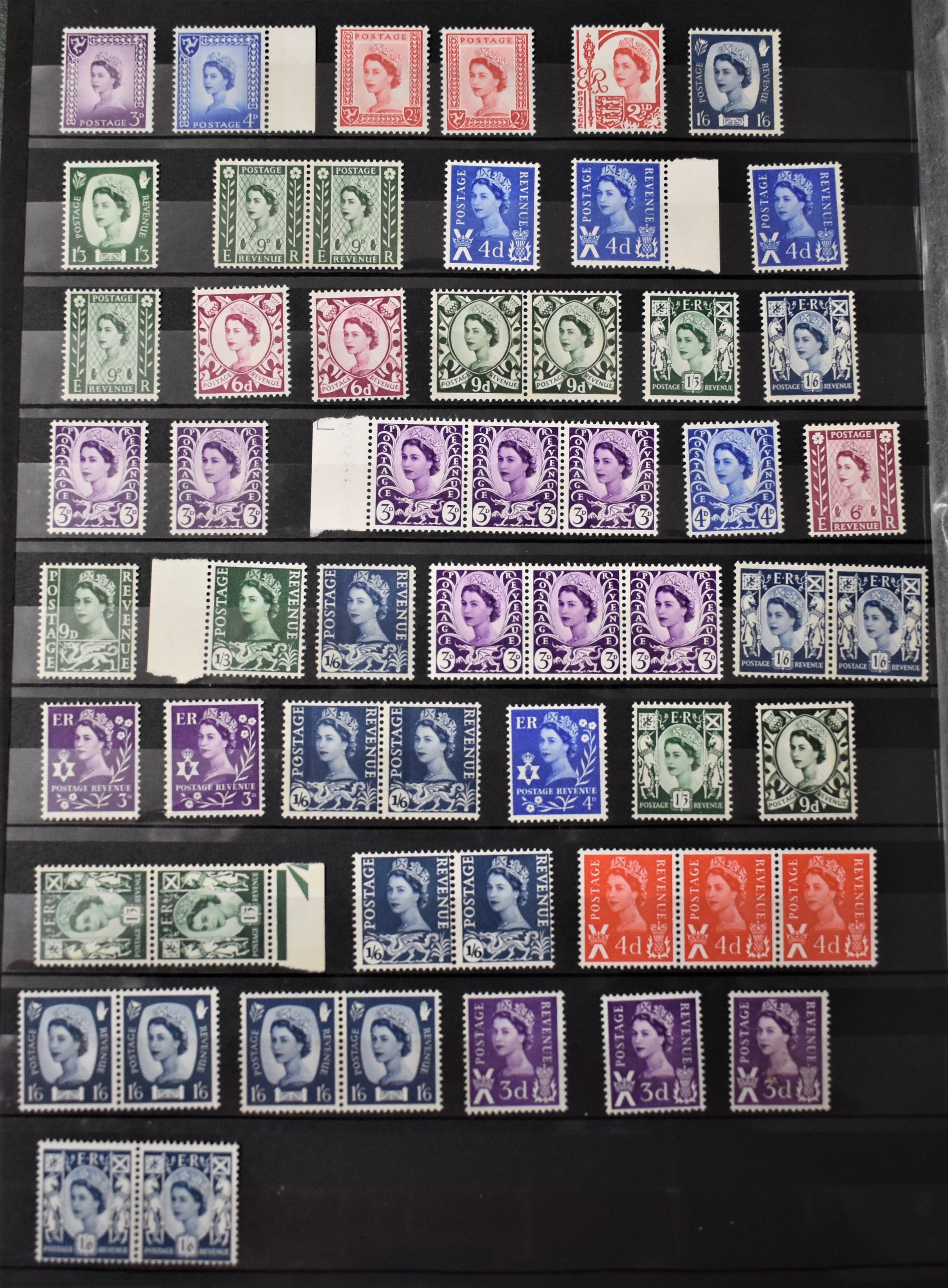 Great Britain 1841 Collection with u/m used, several cds range of Queen Victoria and King Edward - Image 2 of 3