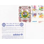 Great Britain FDC's 1988 (22 Mar) Sport Set, Manchester United official cover and hand stamp, a/p to