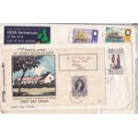 Saint Helena assorted covers - (FDC's) 1964 on cards (25)